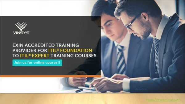 ITIL Foundation Certification Training in Bangalore| ITIL Foundation Course-Vinsys PDF