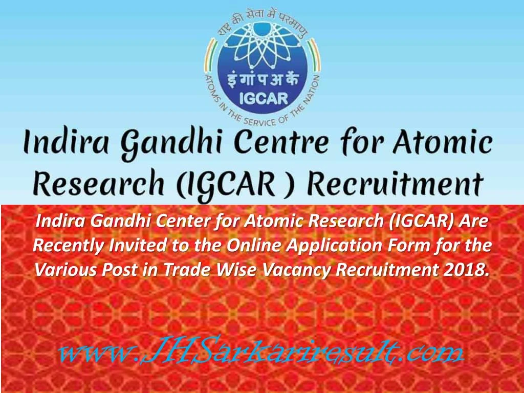 indira gandhi center for atomic research igcar