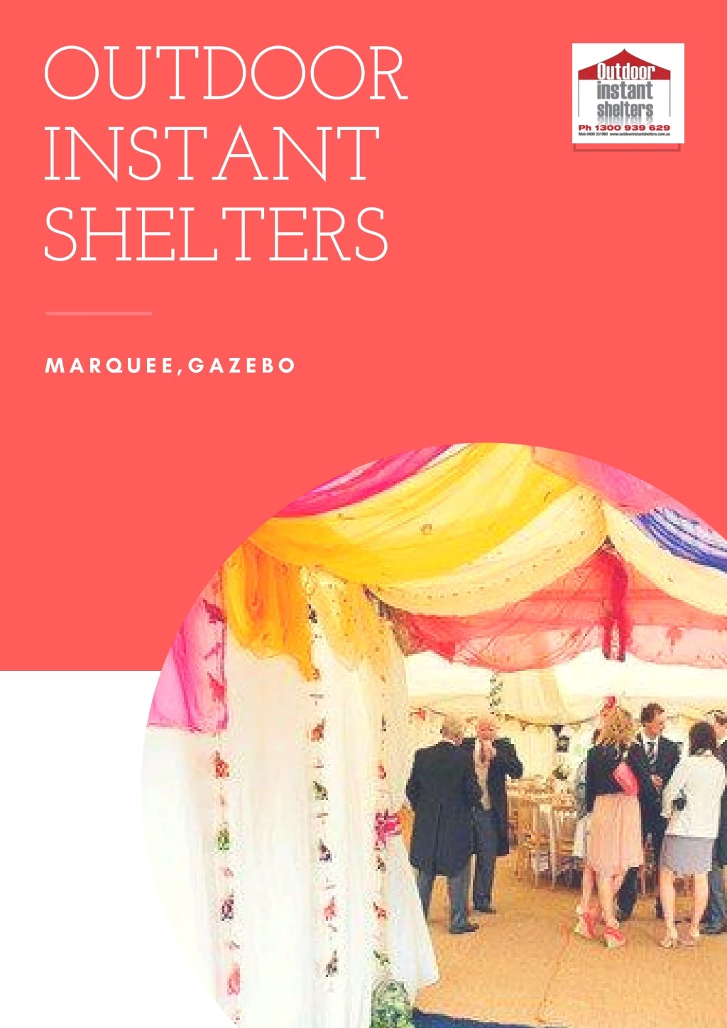 outdoor instant shelters