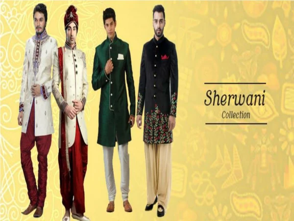 Latest Sherwani Designs For Wedding