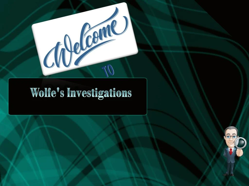 wolfe s investigations