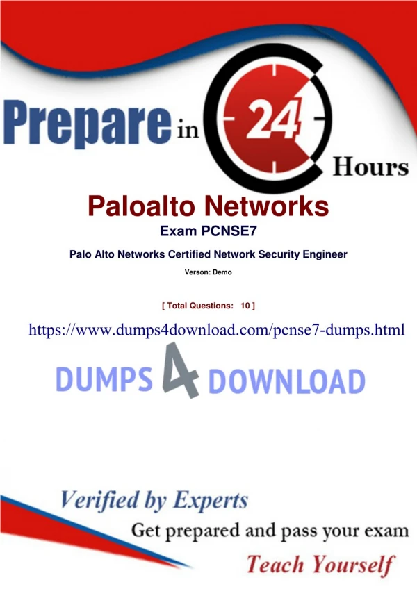 PCNSE7 Dumps PDF | 100% Pass Guarantee On PCNSE7 Exam