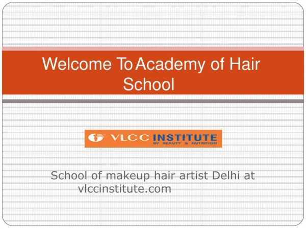 School of makeup artist Delhi at vlccinstitute.com