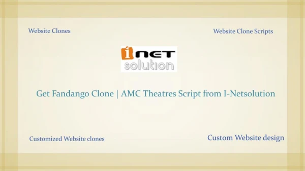 Get Fandango Script | AMC Theatres Script from I-Netsolution