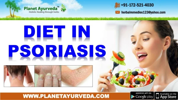 Diet in Psoriasis - What Foods To Eat and What Foods To Avoid?