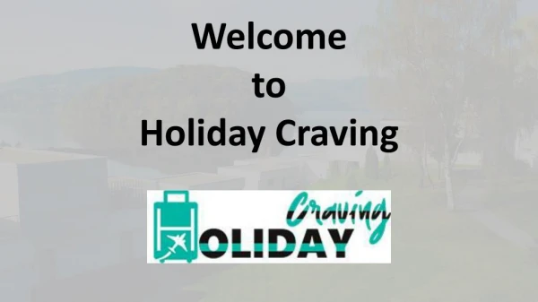 Holiday Packages Online Best Deals at Holiday Carving