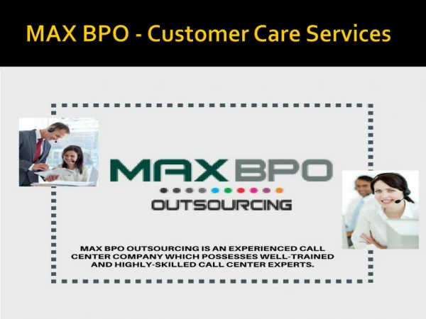 MAX BPO - Call Center Services