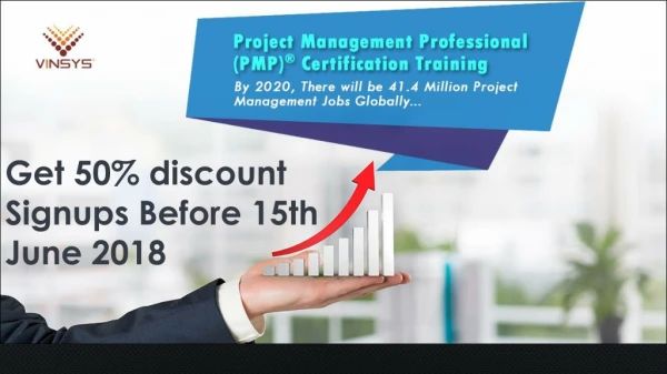 PMP Certification Jeddah at Vinsys | Get 50% discount Signups Before 15th June 2018