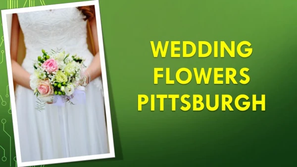 Wedding flowers pittsburgh