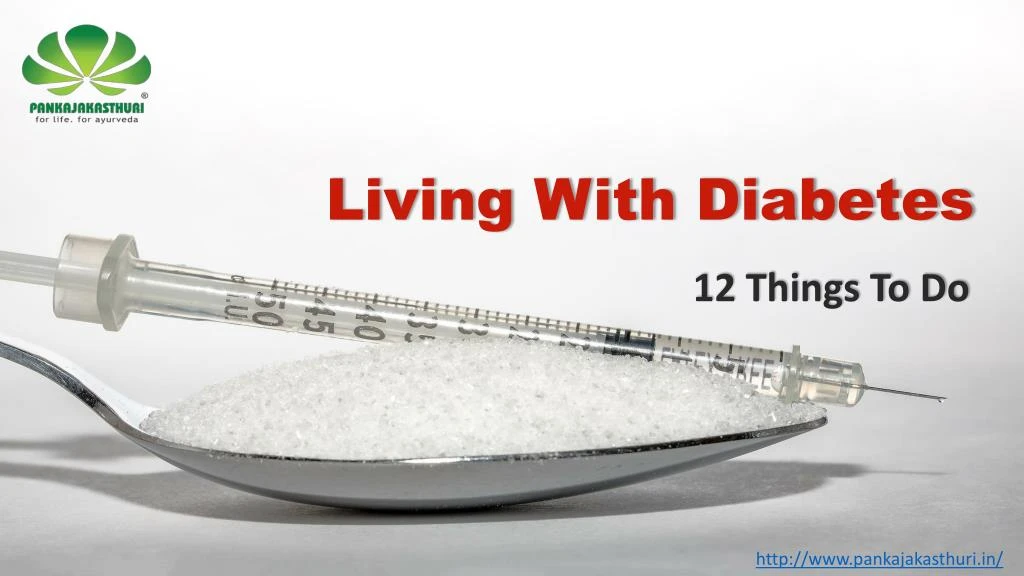 living with diabetes