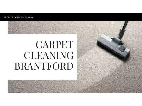 Carpet Cleaning Brantford