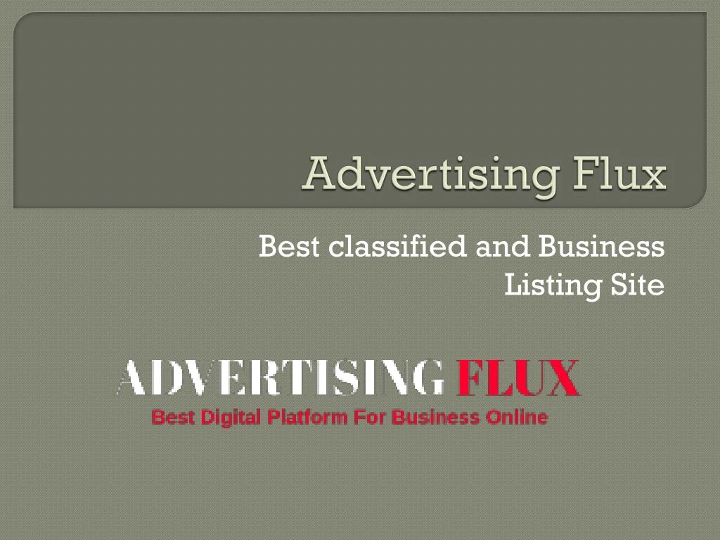 advertising flux