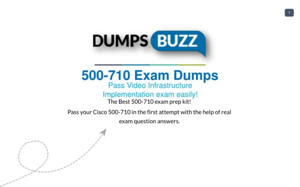Get real 500-710 VCE Exam practice exam questions