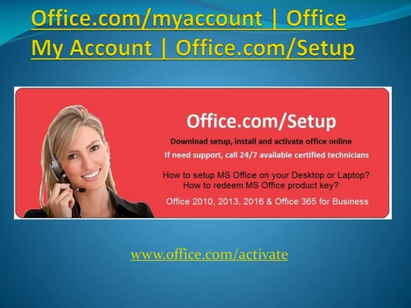 Office.com/myaccount | Office My Account | Office.com/Setup