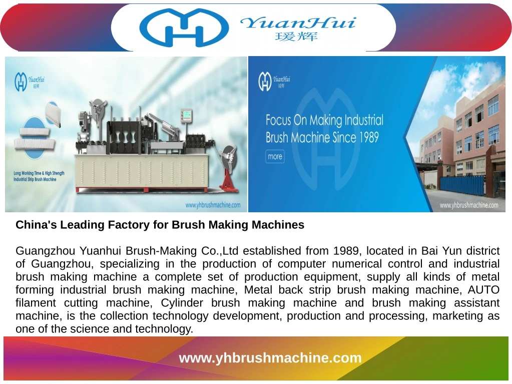 china s leading factory for brush making machines