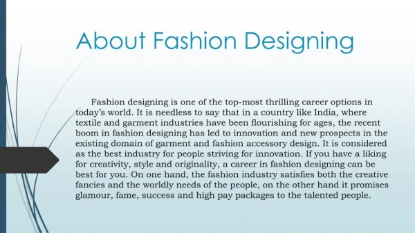 INIFDI Vashi-The cradle of designers|Interior and fashion