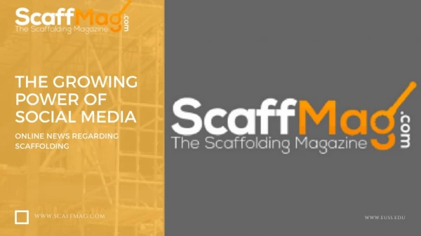 Scaffolding News Magazine | Scaffmag