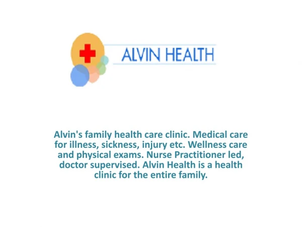 Alvin Urgent Care