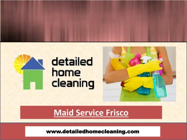 Maid Service Frisco