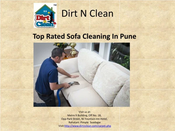 Top Rated Sofa Cleaning in Pune - Dirt n Clean