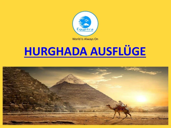 HURGHADA AUSFLUGE