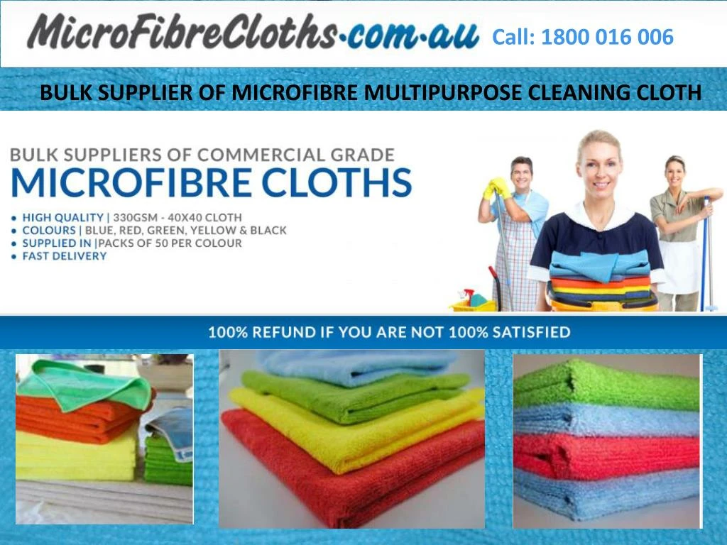 bulk supplier of microfibre multipurpose cleaning cloth