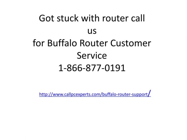 One stop solution for printer at Buffalo Router Customer Service
