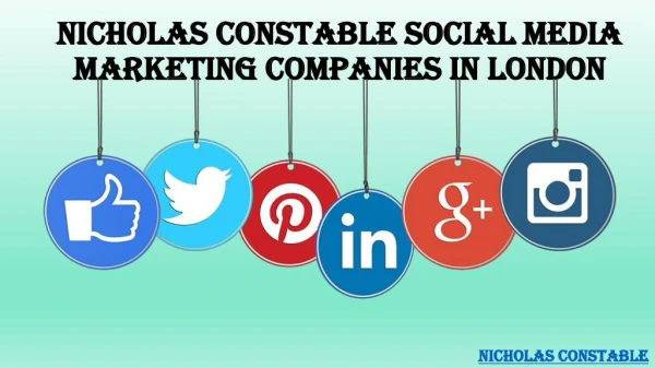 Nicholas Constable Social Media Marketing Company London (UK)