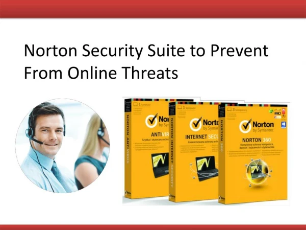 Norton Security Suite to Prevent From Online Threats