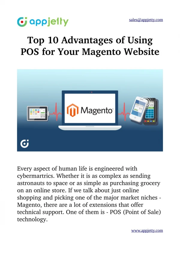 Top 10 Advantages of Using POS for Your Magento Website