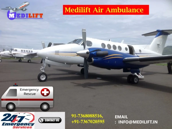 Hire Affordable and Reliable Emergency Medical ICU Air Ambulance from Patna to Delhi