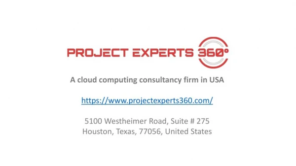 Cloud Computing Consultancy Firm in USA