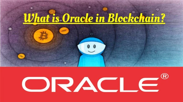 what is oracle in blockchain?