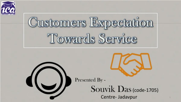 customer expection towards service