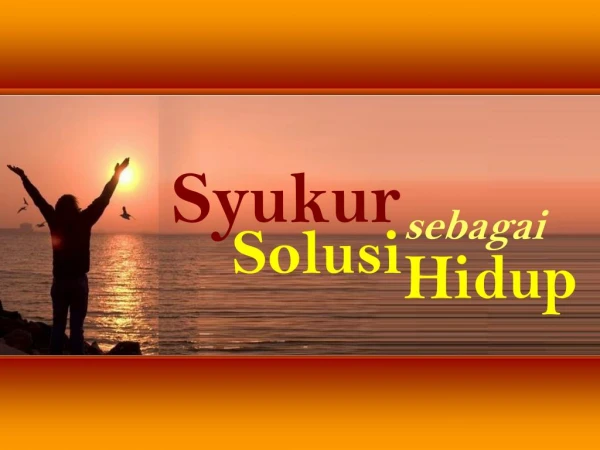 syukur