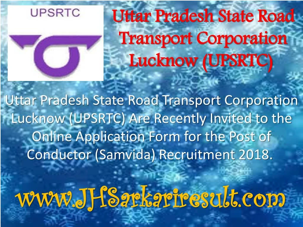 uttar pradesh state road transport corporation