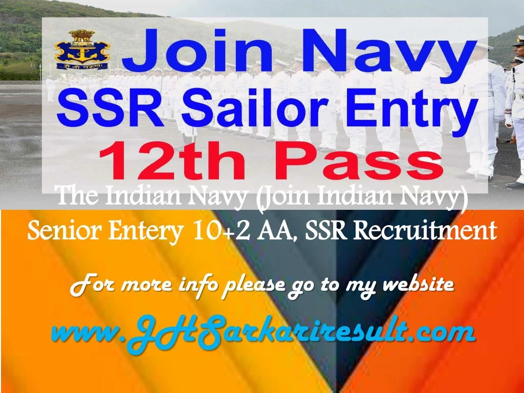 the indian navy join indian navy senior entery