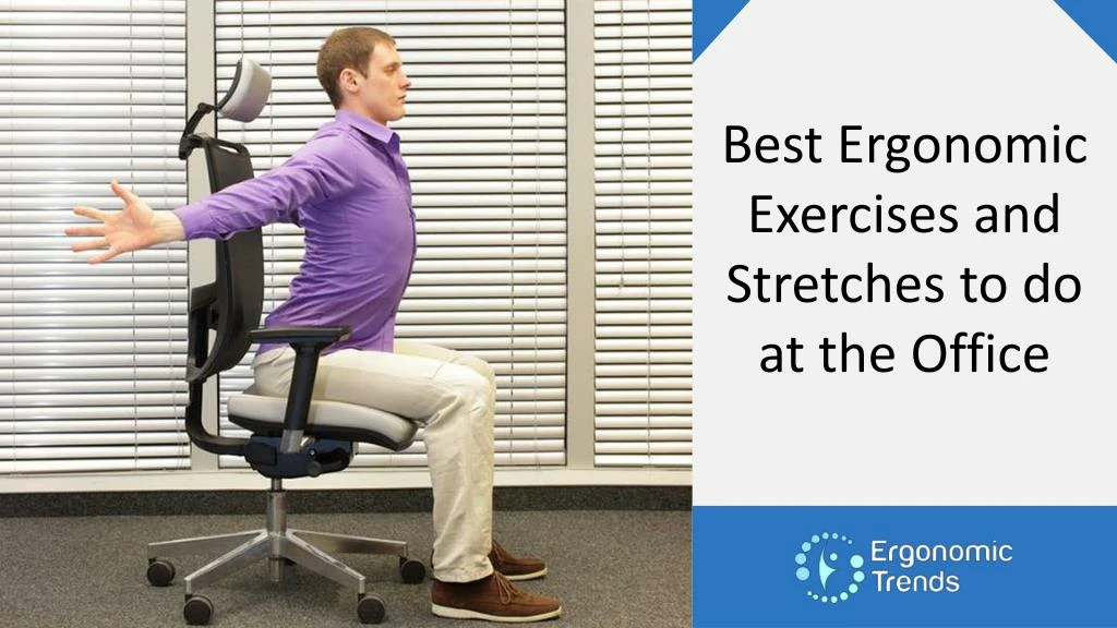 best ergonomic exercises and stretches