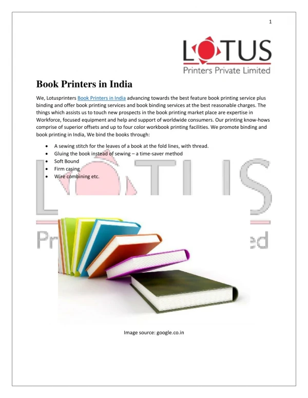 Advancing towards the Best Feature Book Printing Service