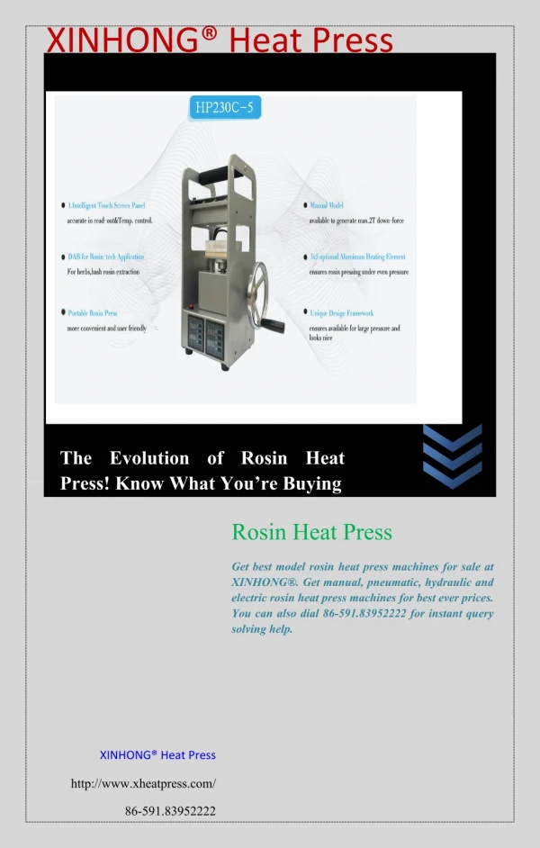 The Evolution of Rosin Heat Press! Know What Youâ€™re Buying