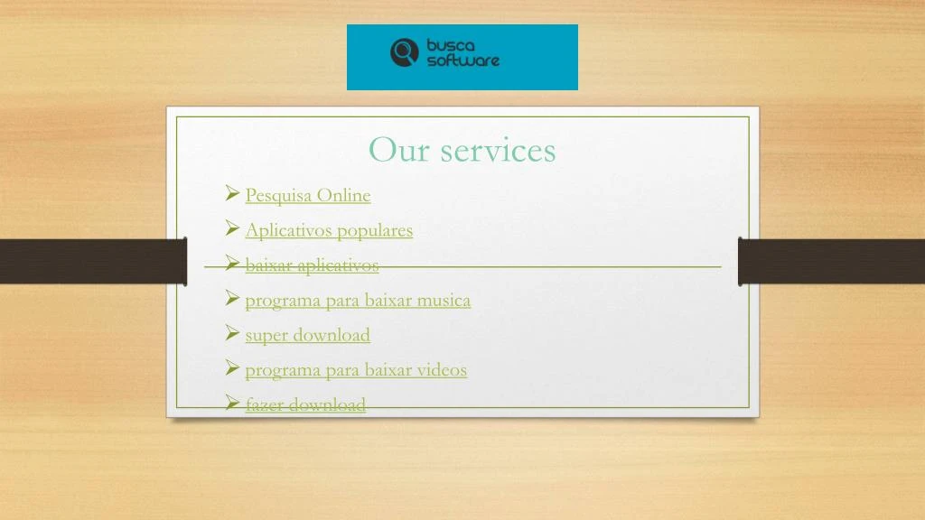 our services pesquisa online aplicativos