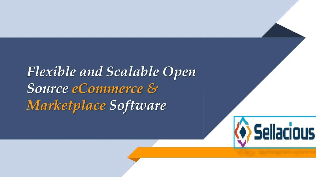 flexible and scalable open source ecommerce marketplace software