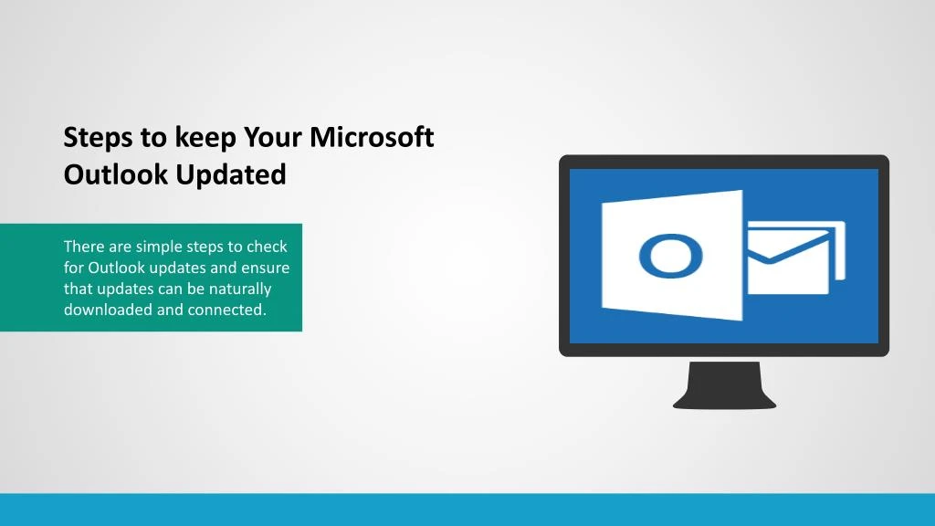 steps to keep your microsoft outlook updated