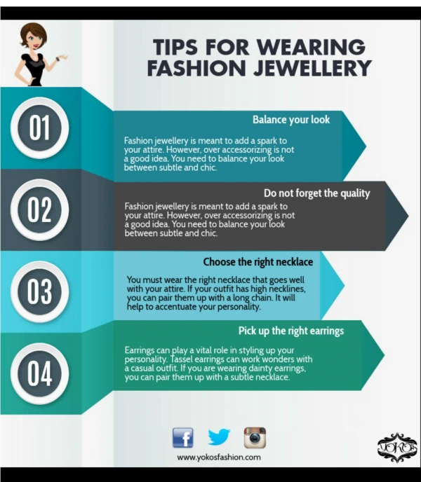 Tips for Wearing Fashion Jewellery