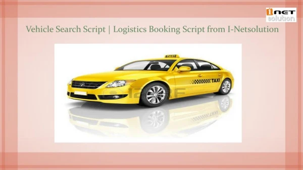 Get Logistics Booking Script | Boat Booking Script from I-Netsolution