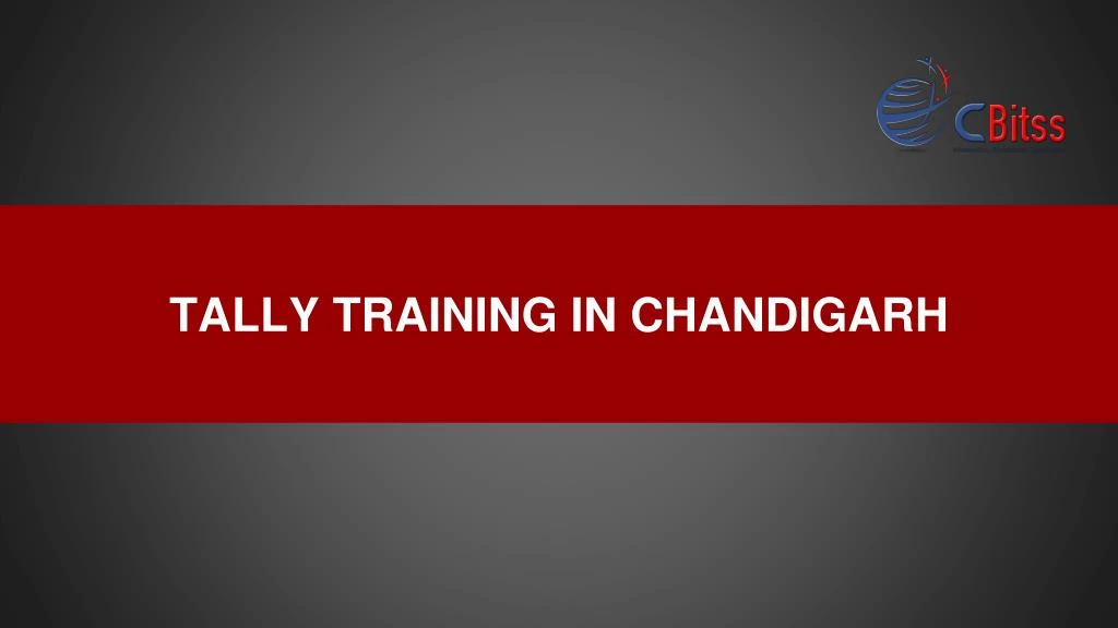 tally training in chandigarh