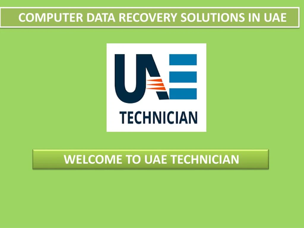 computer data recovery solutions in uae