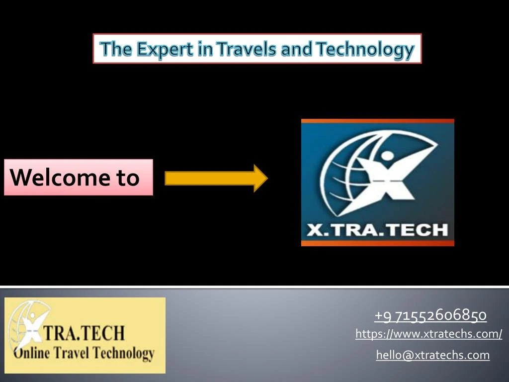 the expert in travels and technology