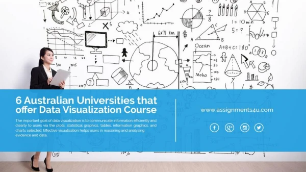 6 Australian Universities that offer Data Visualization Course