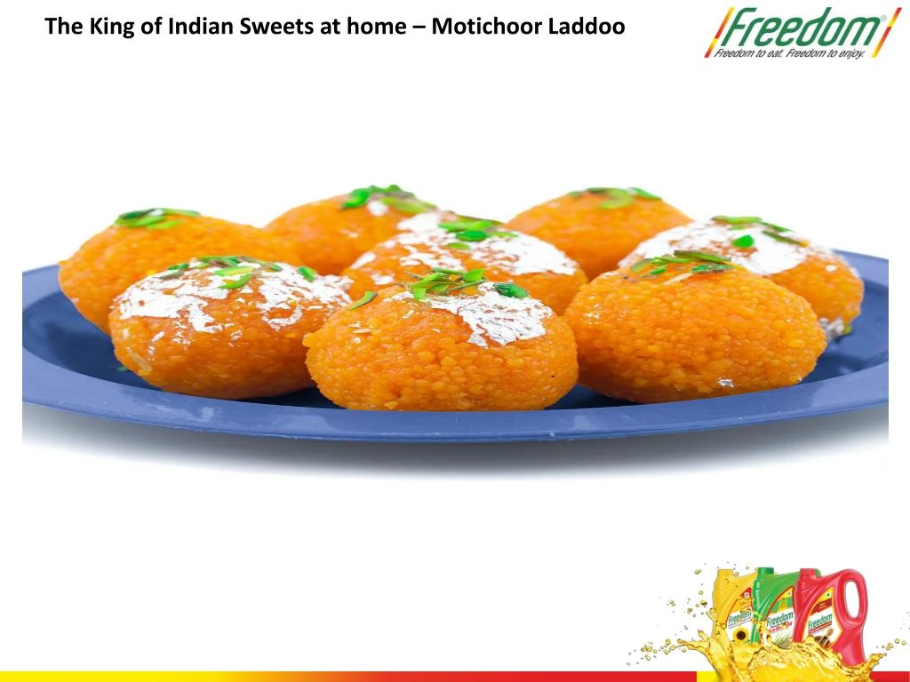 the king of indian sweets at home motichoor laddoo
